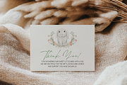 Bunny Baby Shower Thank You Card, an Invitation Template by Digital_Mind (Thumbnail 4 of 6)