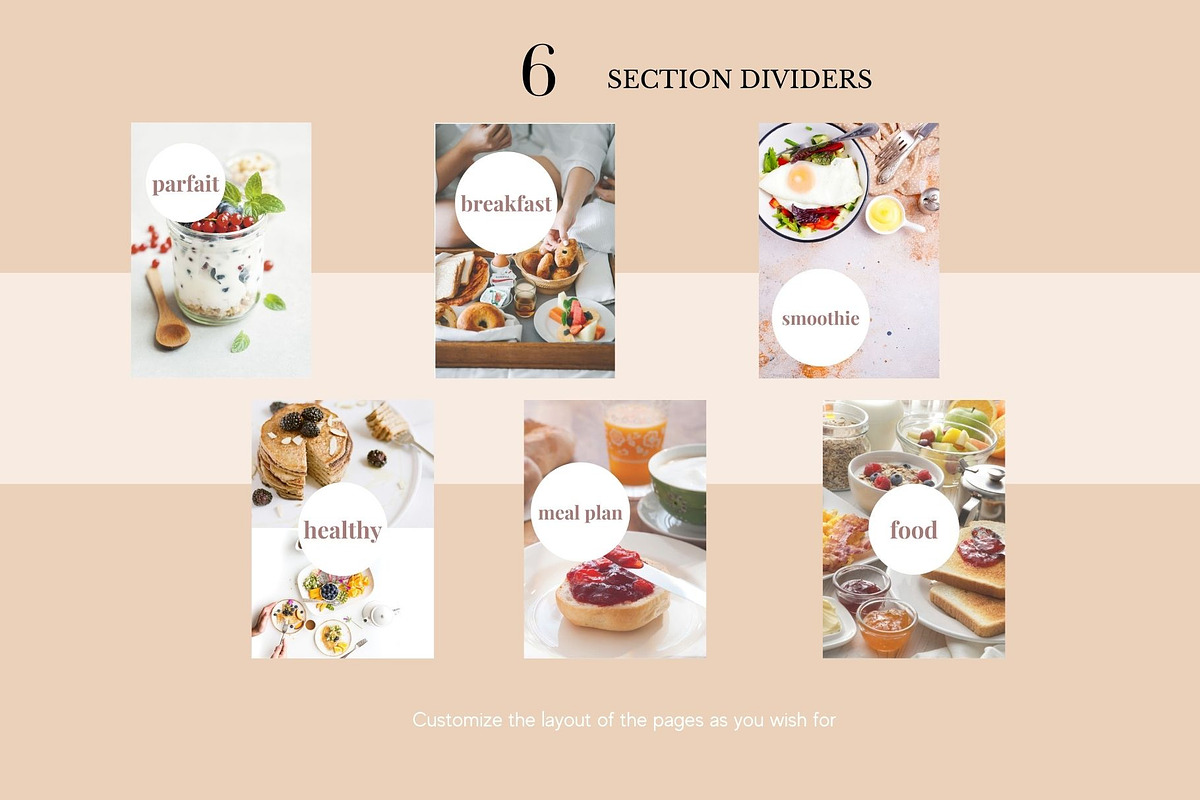 Recipe book Template Canva, a Magazine Template by Deepa Template Studio (Photo 4 of 13)