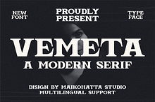 Vemeta - Modern Serif Font