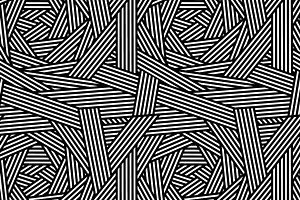 Striped Black And White Pattern