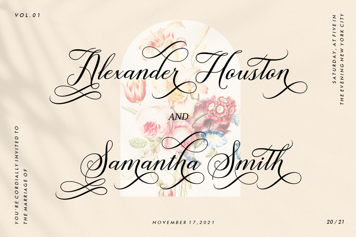 Vintage Fonta, a Script Font by Sammy Std (Photo 4 of 11)