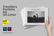 Travellers Portfolio, a Brochure Template by Firtana (Thumbnail 1 of 8)
