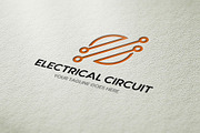 Electrical-Circuit Logo Template, a Branding & Logo Template by BdThemes (Thumbnail 1 of 3)