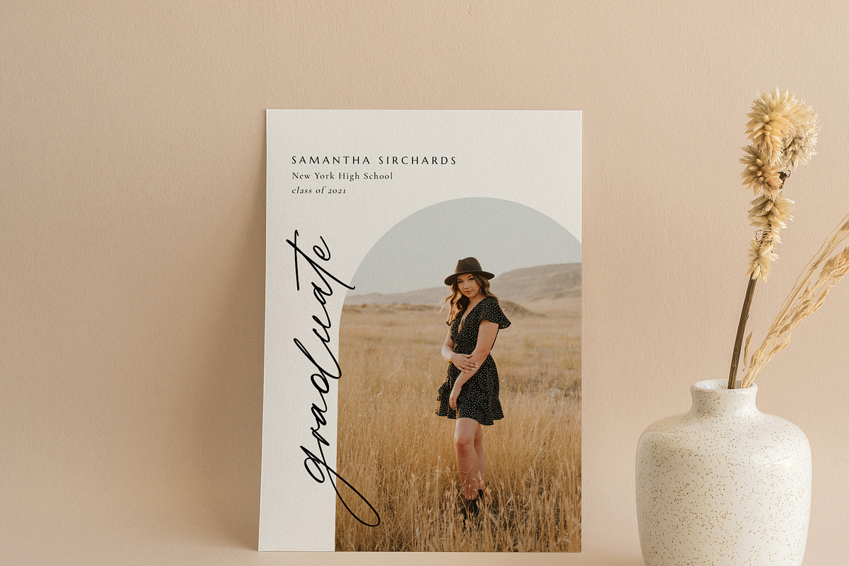 Graduation Card Templates G297, an Invitation Template by Salsal Design (Photo 2 of 4)