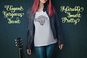 Keista Heather, a Script Font by Matra Creative (Thumbnail 11 of 14)