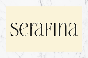 Serafina - Elegant Serif