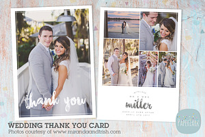 AW023 Wedding Thank You Card