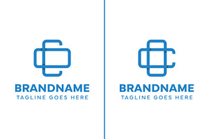 Letters CO and OC Plus Medical Logo, a Branding & Logo Template by Pray Art Design Studio