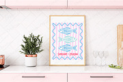 Summer Sardine Hand Drawn Line Art, an Illustration by Dream Creation (Thumbnail 5 of 7)