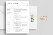 Professional Resume Template, a Resume Template by TheStandOutResume (Thumbnail 2 of 10)
