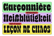 TNSC Bink - Slab Serif Display, a Slab Serif Font by The Native Saint Club (Thumbnail 10 of 16)