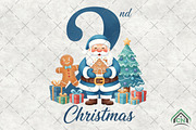 Santa Claus Second Christmas PNG, an Illustration by Craft Nest (Thumbnail 1 of 6)