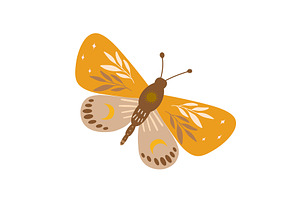 Boho Butterfly Icon