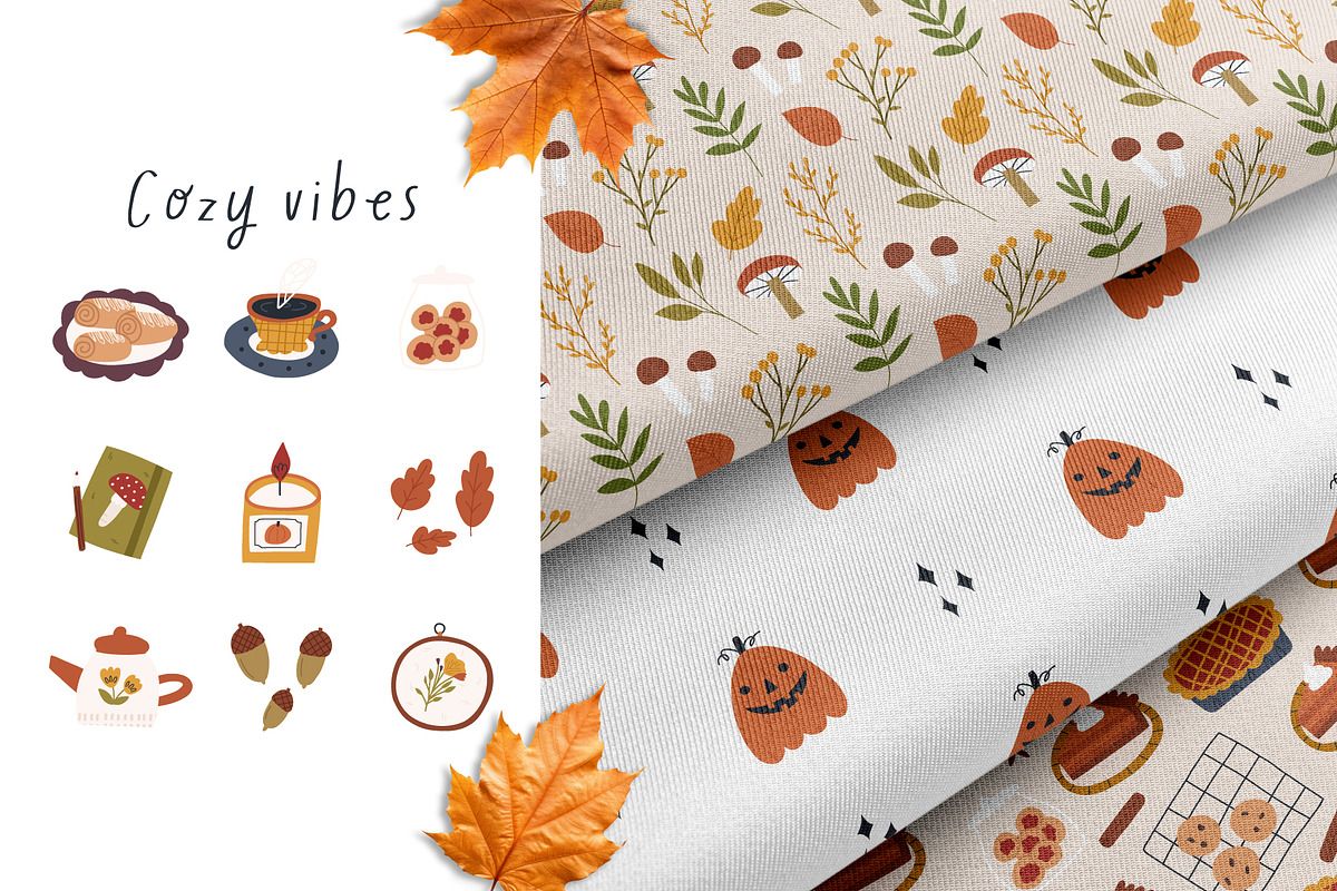 Four seasons BUNDLE - vector clipart, an Illustration by Valerie (Photo 12 of 17)
