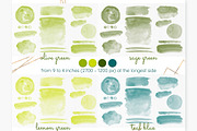 Watercolor stains set, a Texture Graphic by SweetRenieDesigns (Thumbnail 2 of 3)