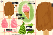 Procreate Food Brushes Bake & Cream, a Brush Add-On by Fashion Workshop Bkk (Thumbnail 7 of 11)