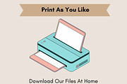 Printable Bill Payment Tracker, a Print Template by LA Design (Thumbnail 9 of 9)
