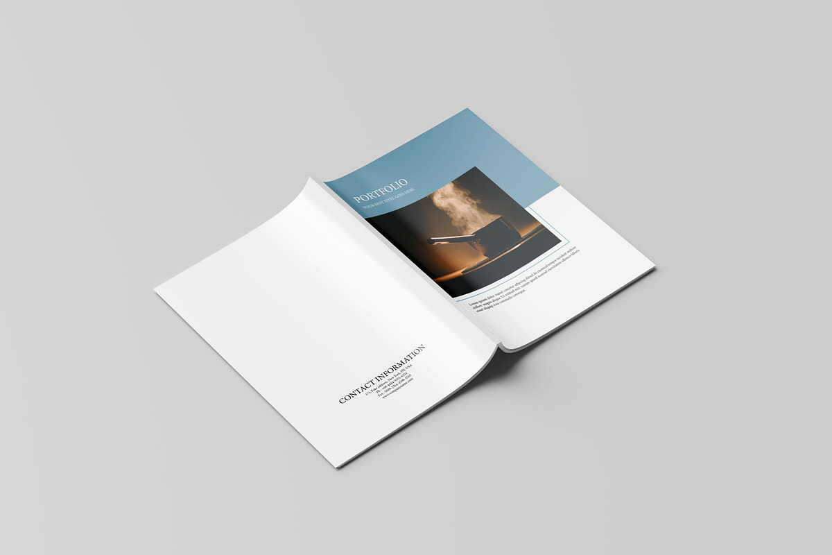Portfolio Template, a Brochure Template by retrographix (Photo 13 of 13)