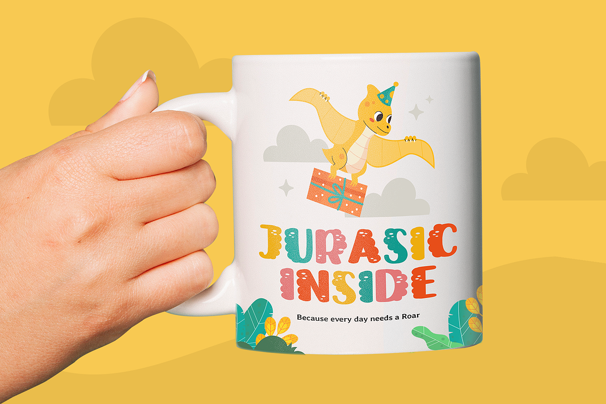 DINO ISLAND - Dino Font, a Handwritten Font by Mozatype (Photo 7 of 8)