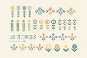 Blossom - Earthy Patterns & Shapes, a Pattern Graphic by Basia Stryjecka (Thumbnail 24 of 33)