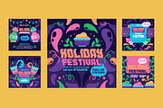 DYNAMIC WAVE - Display Retro Font, a Slab Serif Font by eknojistudio (Thumbnail 6 of 6)