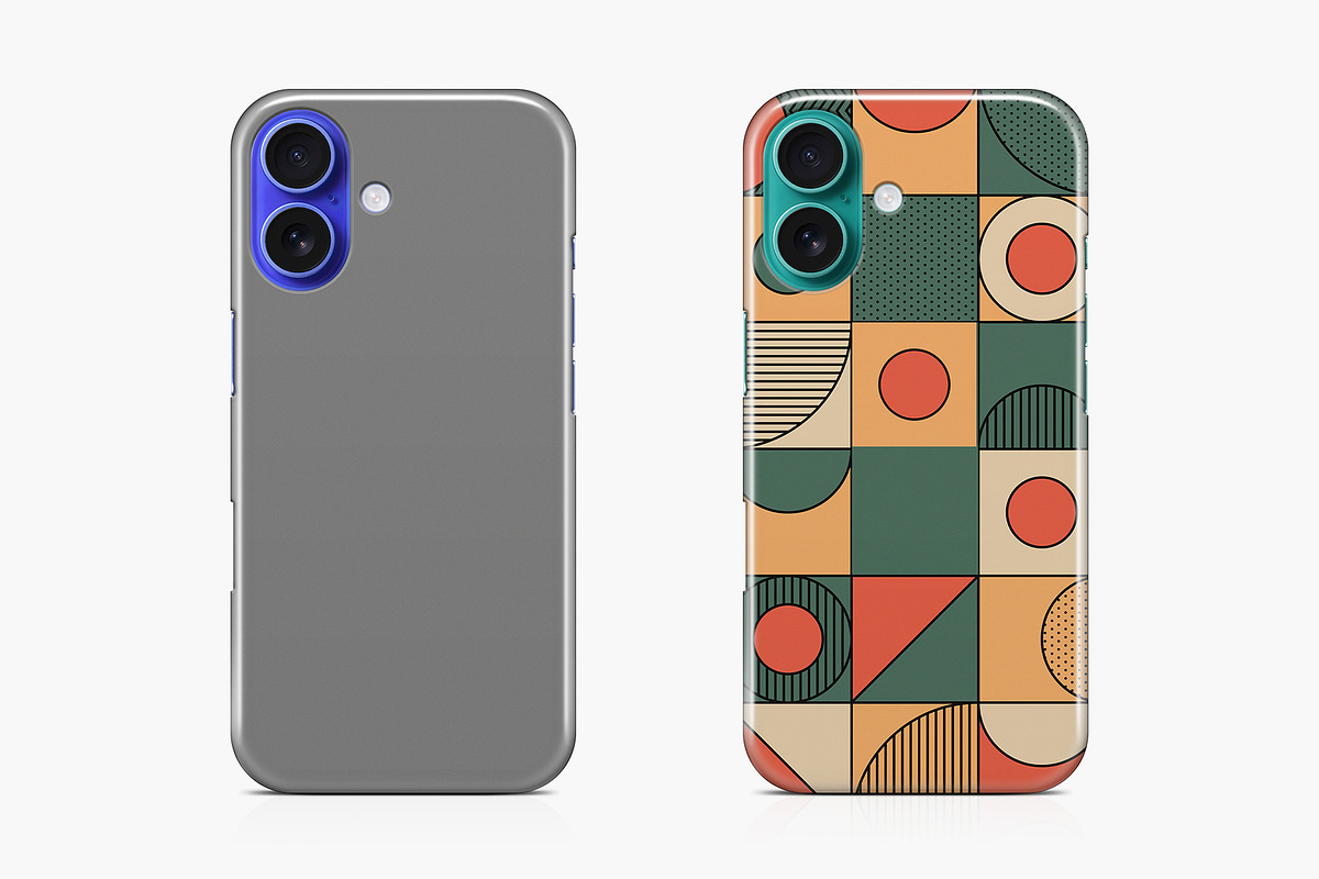 iPhone 16 3d Phone Case Mockup, an iPhone Mockup by GraphicsPixel (Photo 3 of 6)