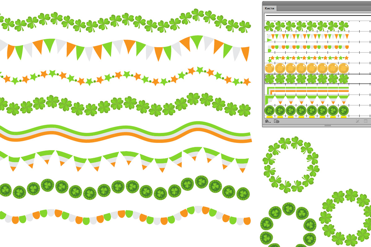 St. Patrick's Day BIG BUNDLE !!!!, a Background Graphic by Lucia Fox (Photo 14 of 17)