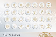 Celtic, Mystic Instagram Story Icons, a Social Media Template by Under My Cozy Roof (Thumbnail 2 of 5)