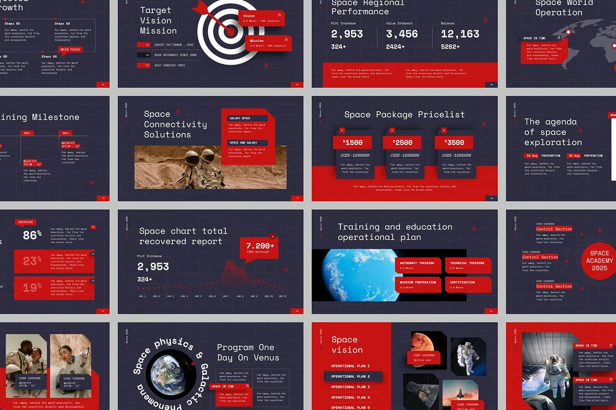 Space Universe Keynote, a Presentation Template by Fit-tee (Photo 2 of 2)