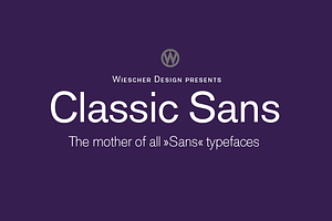 Classic Sans