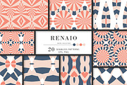 RENAIO geometric seamless patterns., a Pattern Graphic by Peolla (Thumbnail 1 of 8)