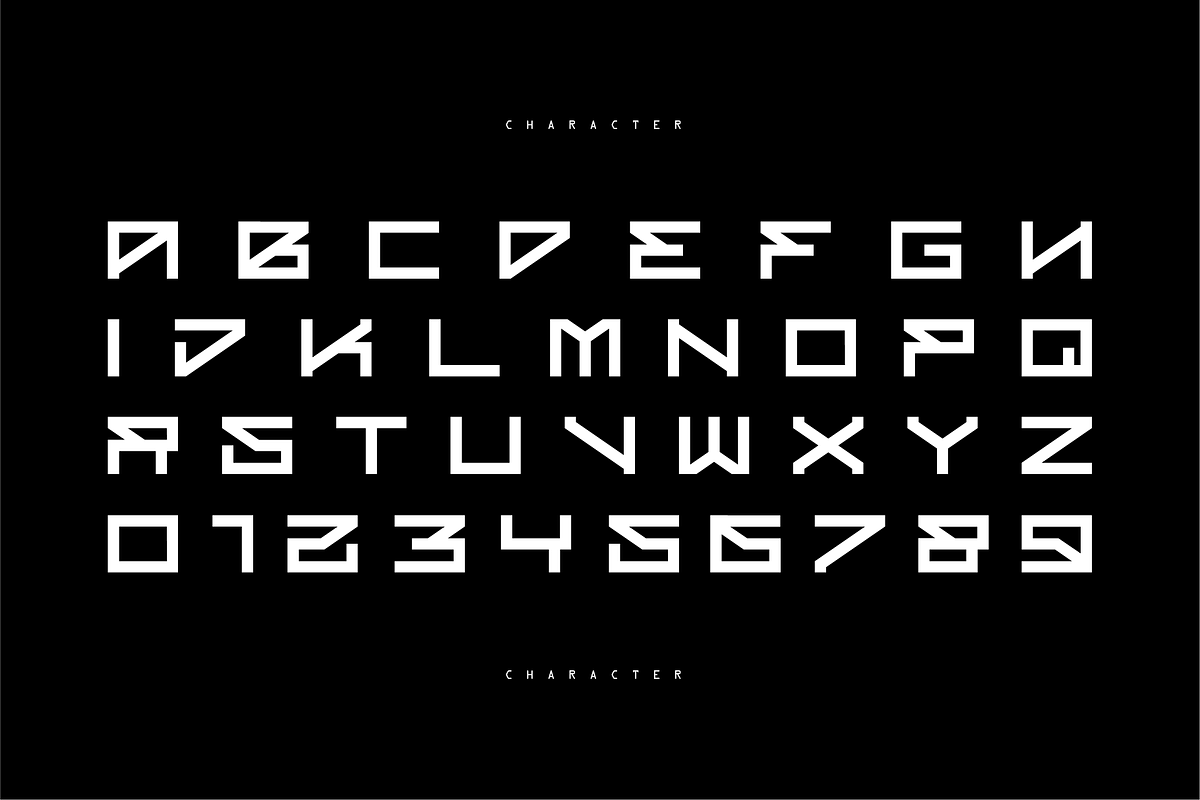 Bronxoz - Futuristic Display Font, a Sans Serif Font by Typeagle (Photo 3 of 12)