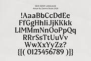 Akkyle – Modern High Contrast Serif, a Serif Font by Zaloma Studio (Thumbnail 5 of 11)