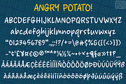 Angry Potato: fun handwriting font!, a Handwritten Font by Missy Meyer (Thumbnail 3 of 8)