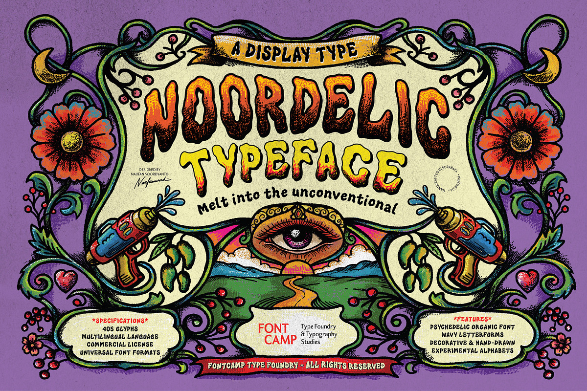 Noordelic Font, a Symbol Font by Fontcamp Type Foundry (Photo 1 of 14)