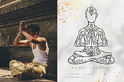 Lotus Man Set. 31 elements, an Illustration by anvinoart (Thumbnail 13 of 16)
