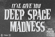 Space Phantom - Retro Sci-Fi Font, a Font by Remedy667 (Thumbnail 7 of 10)