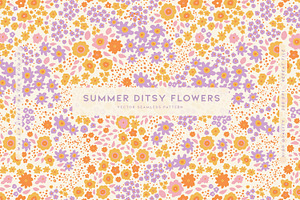Summer Ditsy Flowers