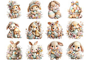 Sweet Easter Clipart, an Illustration by DreamArtGraphic (Thumbnail 2 of 4)