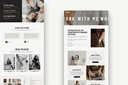 Brianna Wordpress Theme, a WordPress Template by The Cherie Studio (Thumbnail 3 of 6)