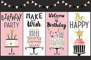 Party cards and flyers big set, a Decorative Illustration by Happiestsim (Thumbnail 8 of 13)