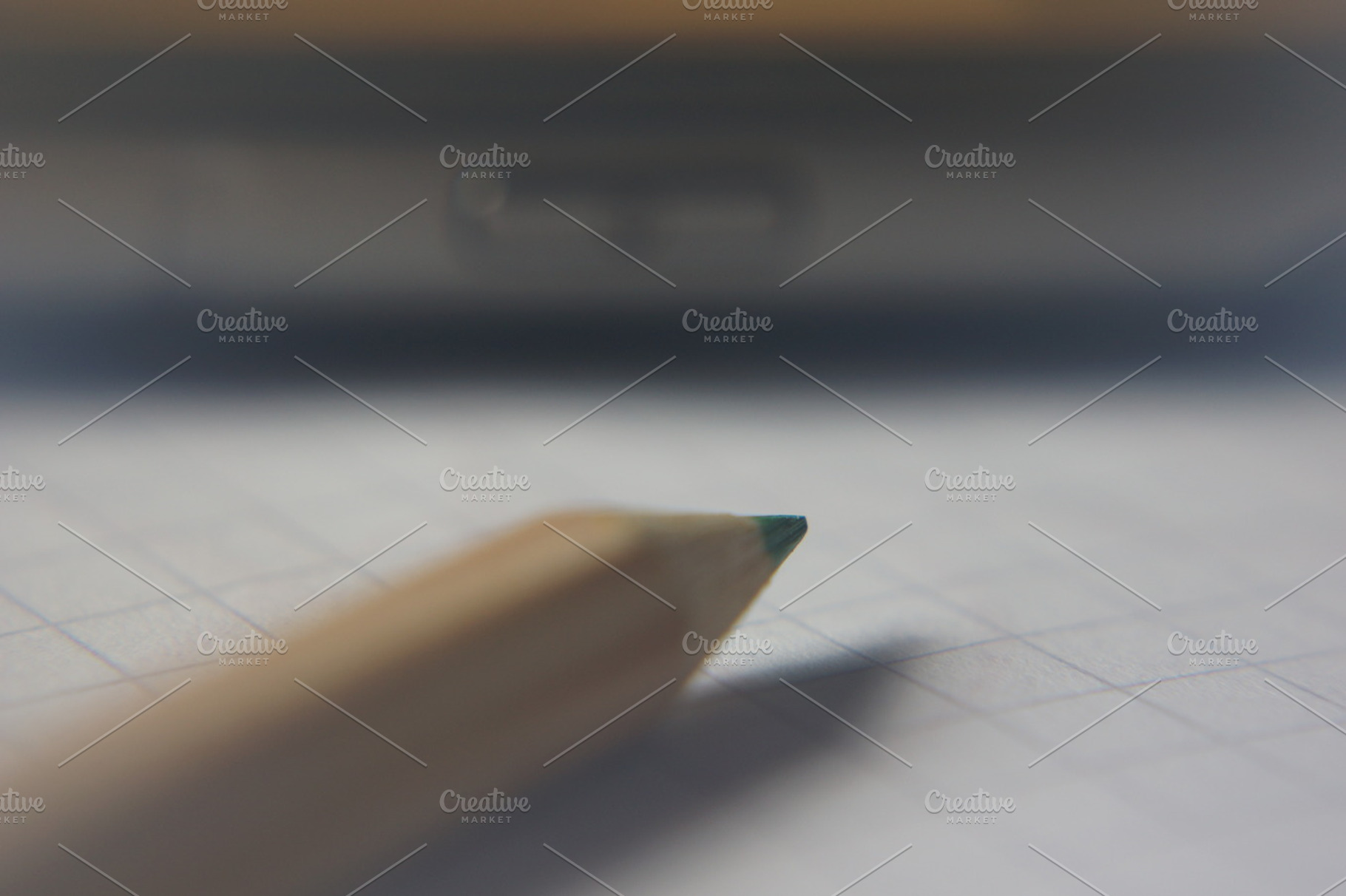 Pencil stock photo containing cell and phone