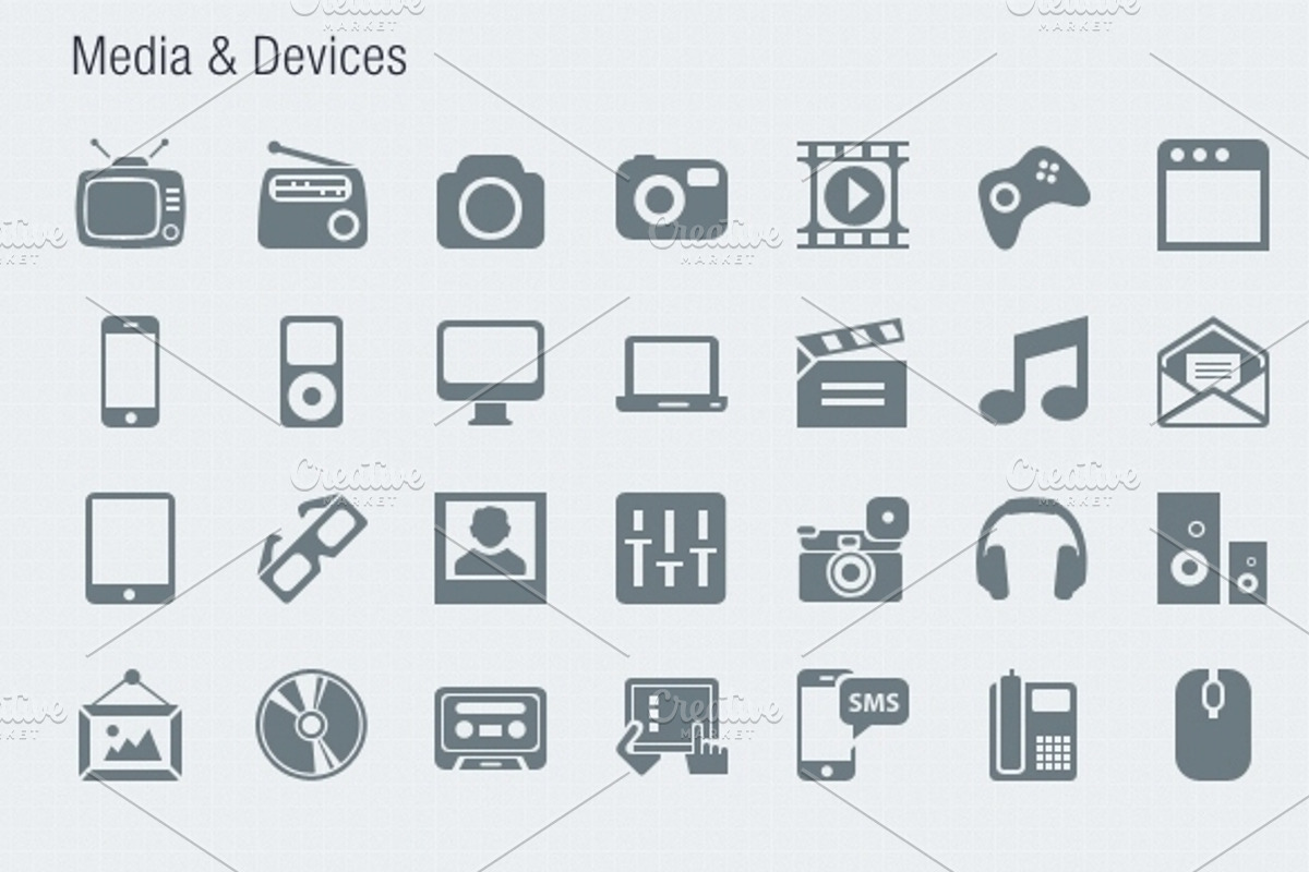 420+ Multipurpose Vector Icons, an Icon by Optimistic Designs (Photo 3 of 5)