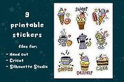 Sweets stickers. Dessert clipart, a Graphic by rinaletters (Thumbnail 2 of 5)