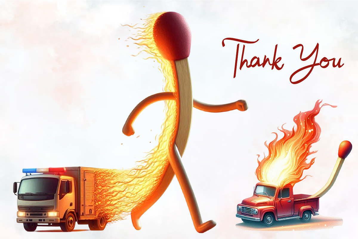 Firefighter Watercolor Cliparts, an Illustration by RobertsArt (Photo 3 of 7)