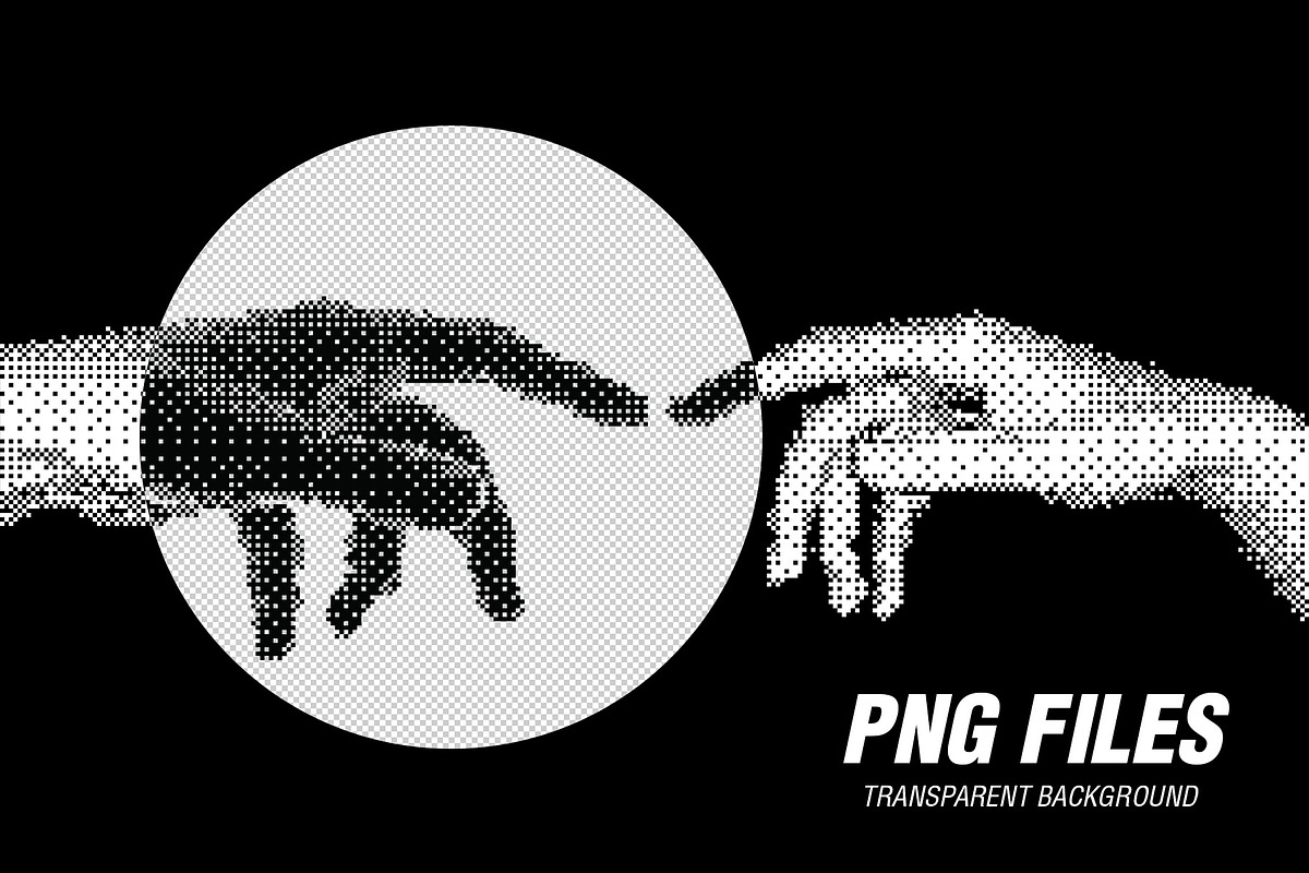 270 Dither Bitmap Vector & PNGs, an Object Graphic by Graphicdome (Photo 15 of 40)