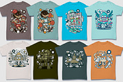 Cartoon Vector #5 Design Bundle, an Illustration by roach_graphic (Thumbnail 15 of 19)