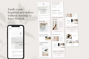 Flodesk Email Newsletter Template