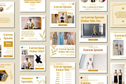Aesthetic Social Media Post Template, a Social Media Template by BoontenStudio (Thumbnail 2 of 7)