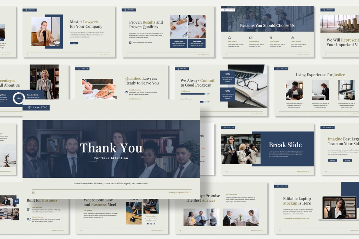 Law Consultant Presentation P-Point, a Presentation Template by Antstheme (Photo 3 of 3)